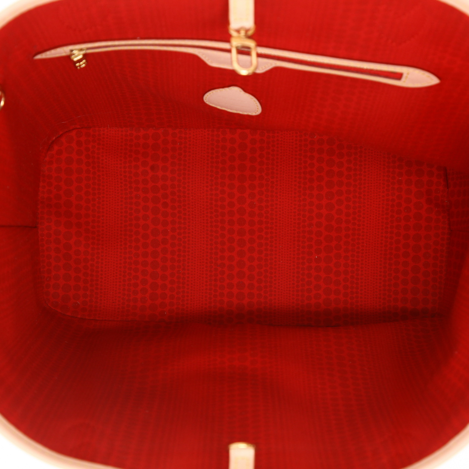 Sac cabas Louis Vuitton  Neverfull Editions Limitées moyen modèle  en toile monogram et cuir naturel - Detail D3