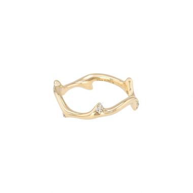 Anello Dior Bois de Rose in oro giallo e diamanti