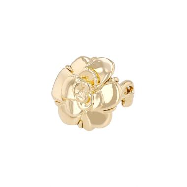 Bague Chanel Camelia en or jaune