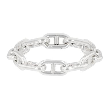 Bracelet années 1970 Hermès Chaîne d'Ancre en argent 800 millièmes