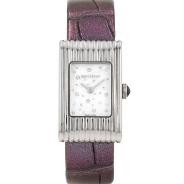 Reloj Boucheron Reflet de acero, hacia el año 2000