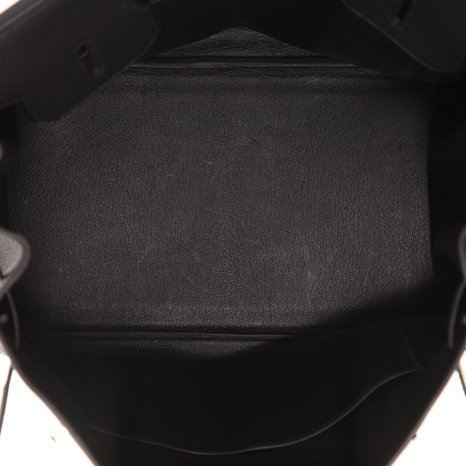 Hermès  Birkin 35 cm handbag  in black togo leather - Detail D3