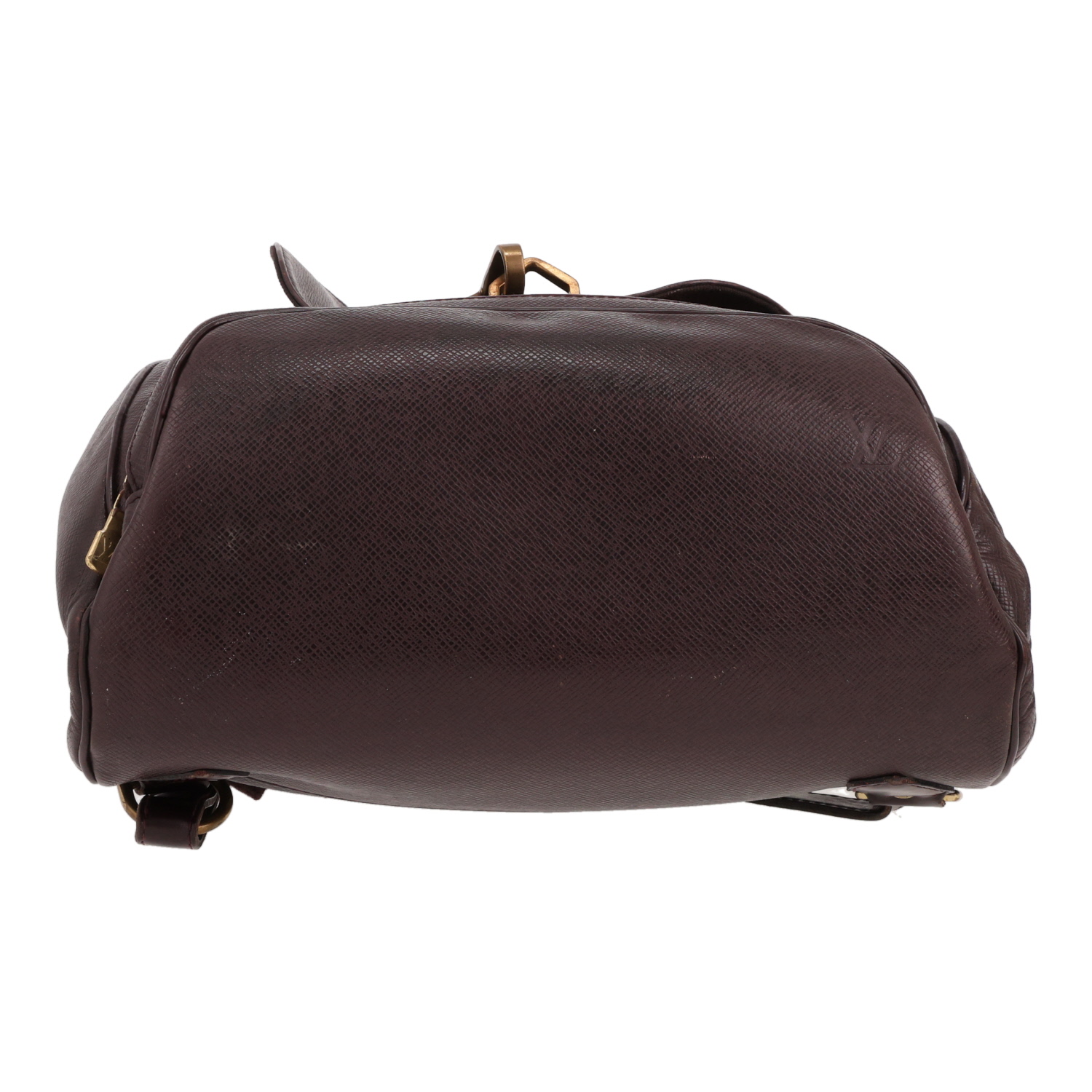 Louis Vuitton   backpack  in brown taiga leather - Detail D1