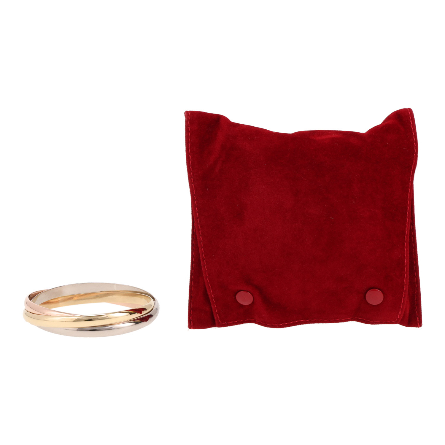 Bracelet Cartier Trinity en 3 ors