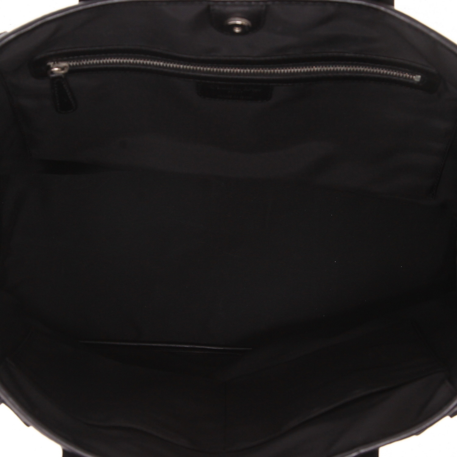 Dior  Panarea shopping bag  in black canvas cannage  and black leather - Detail D3