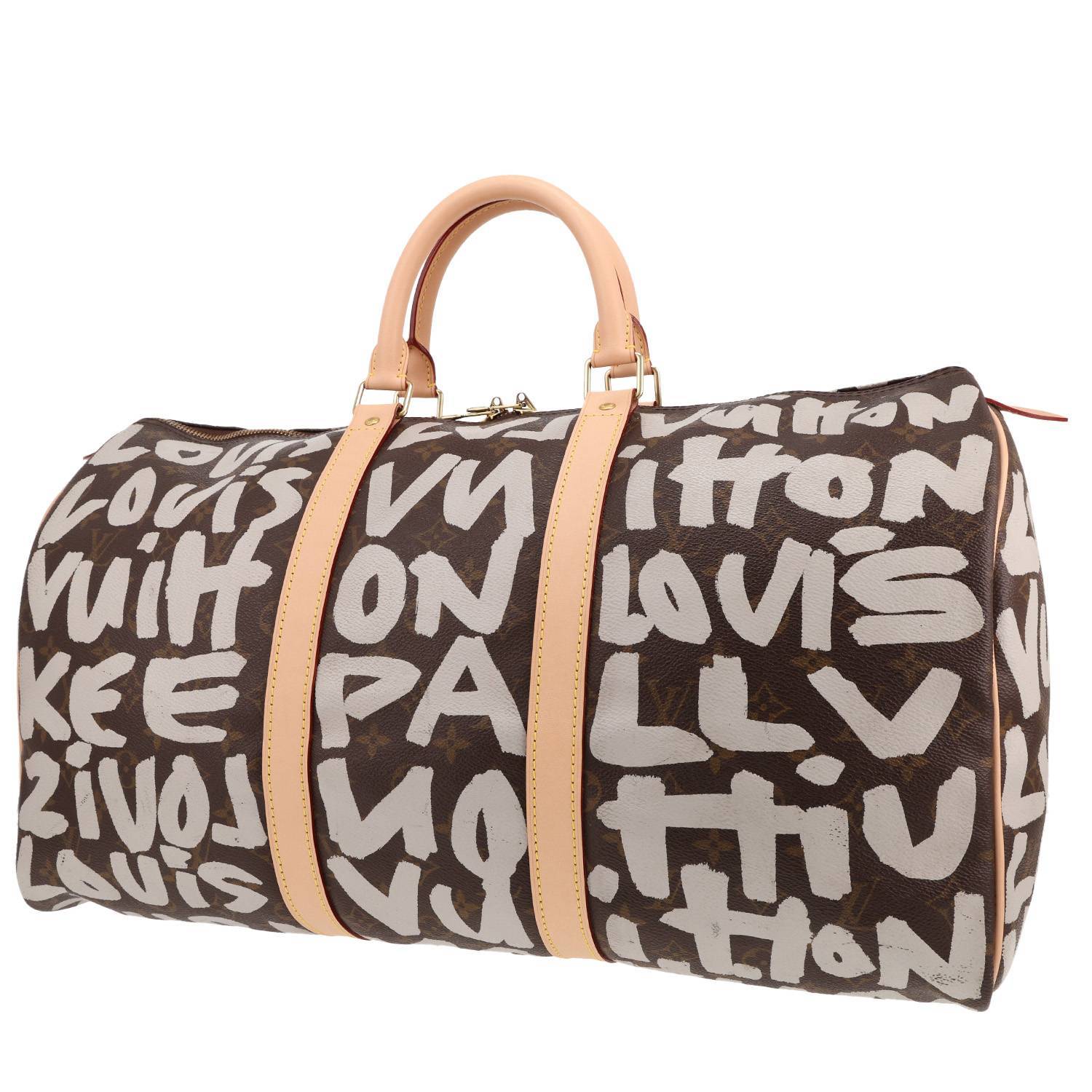 Louis Vuitton Keepall Graffiti Stephen Sprouse occasion Louis Vuitton Keepall Graffiti Stephen Sprouse occasion