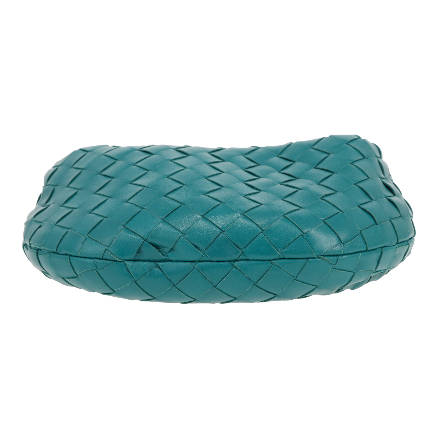 Bolso de mano Bottega Veneta «Jodie» de piel intrecciato verde - Detail D1