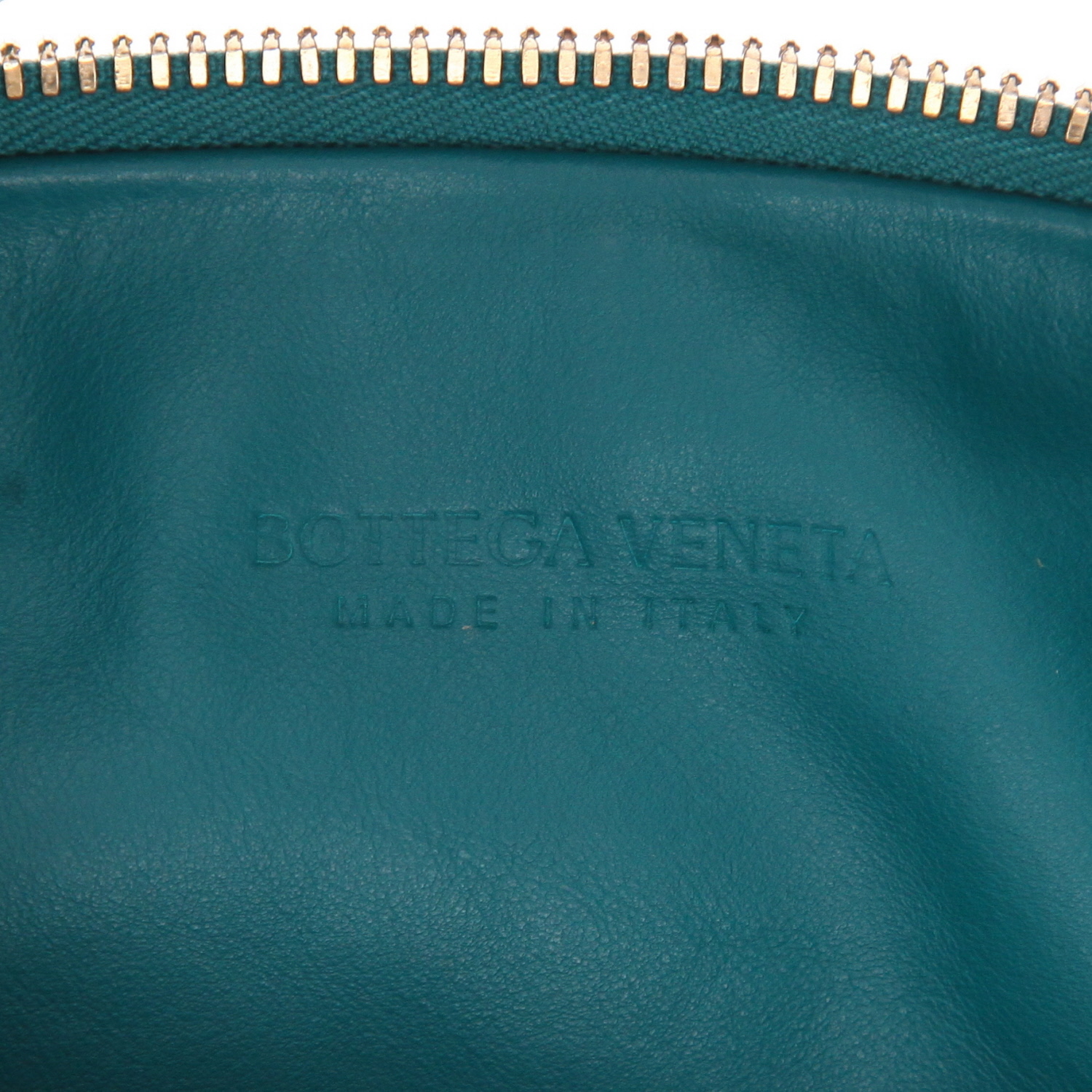 Bottega Veneta Jodie handbag in green intrecciato leather - Detail D2