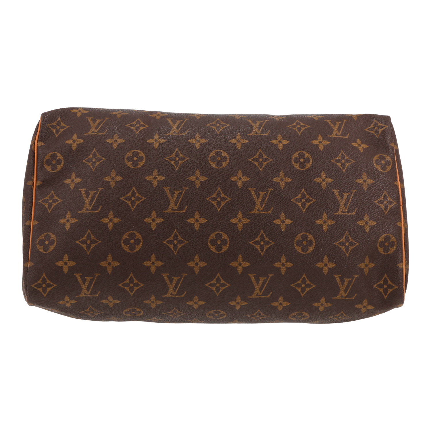Sac à main Louis Vuitton  Speedy 35 en toile monogram et cuir naturel - Detail D1