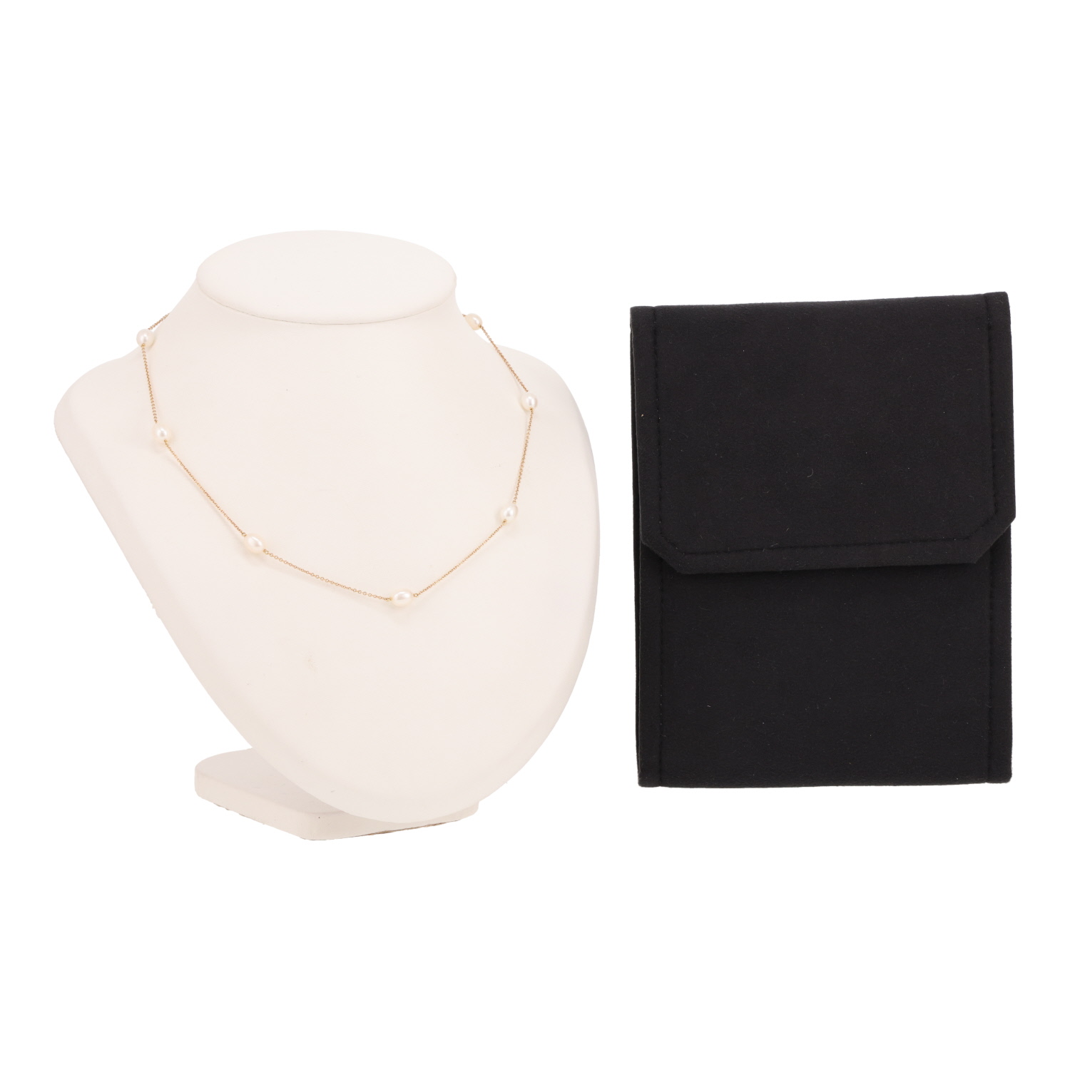 Collier Tiffany & Co  en or jaune et perles de culture - Detail D2