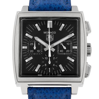 Montre TAG Heuer Monaco en acier Ref: TAG Heuer - CW2111-0  Vers 2000