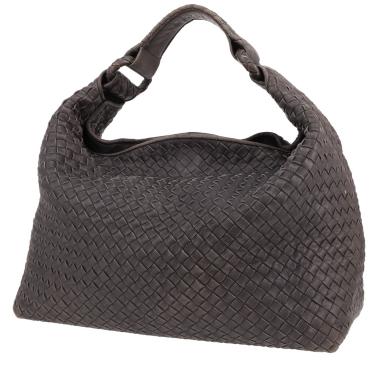 Borsa Bottega Veneta  Sloane in pelle intrecciata grigia