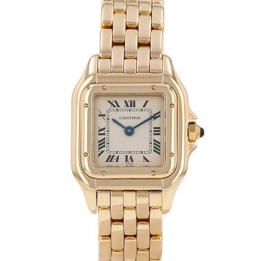 Montre Cartier Panthère petit modèle  en or jaune Vers 1990