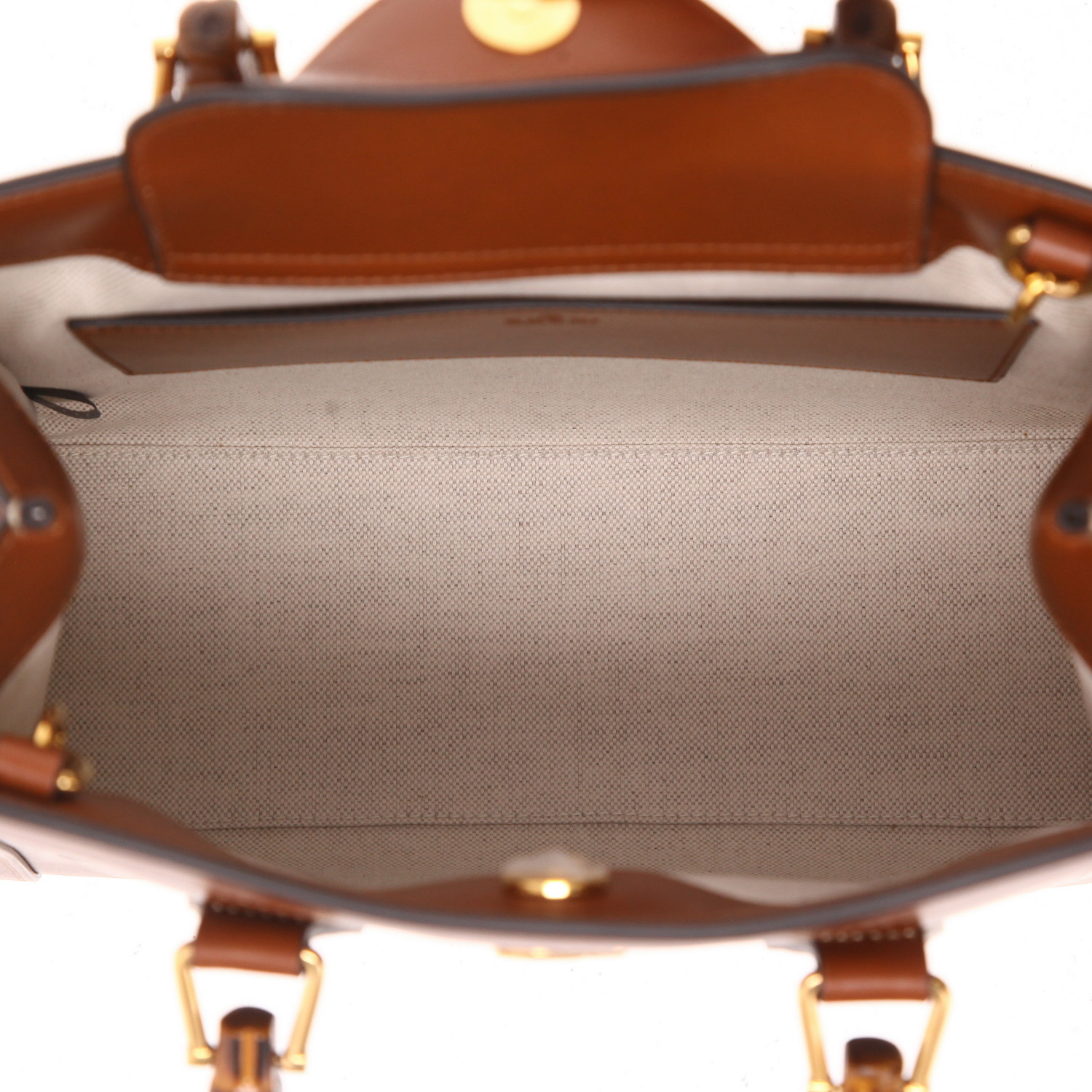 Borsa Gucci  Diana modello medio  in pelle marrone - Detail D3