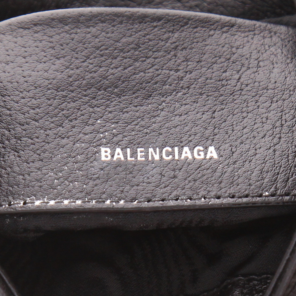 Borsa a tracolla Balenciaga  x Gucci Jackie in tela siglata nera e pelle nera - Detail D2