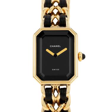 Chanel Première  size M  in gold plated Circa 1990