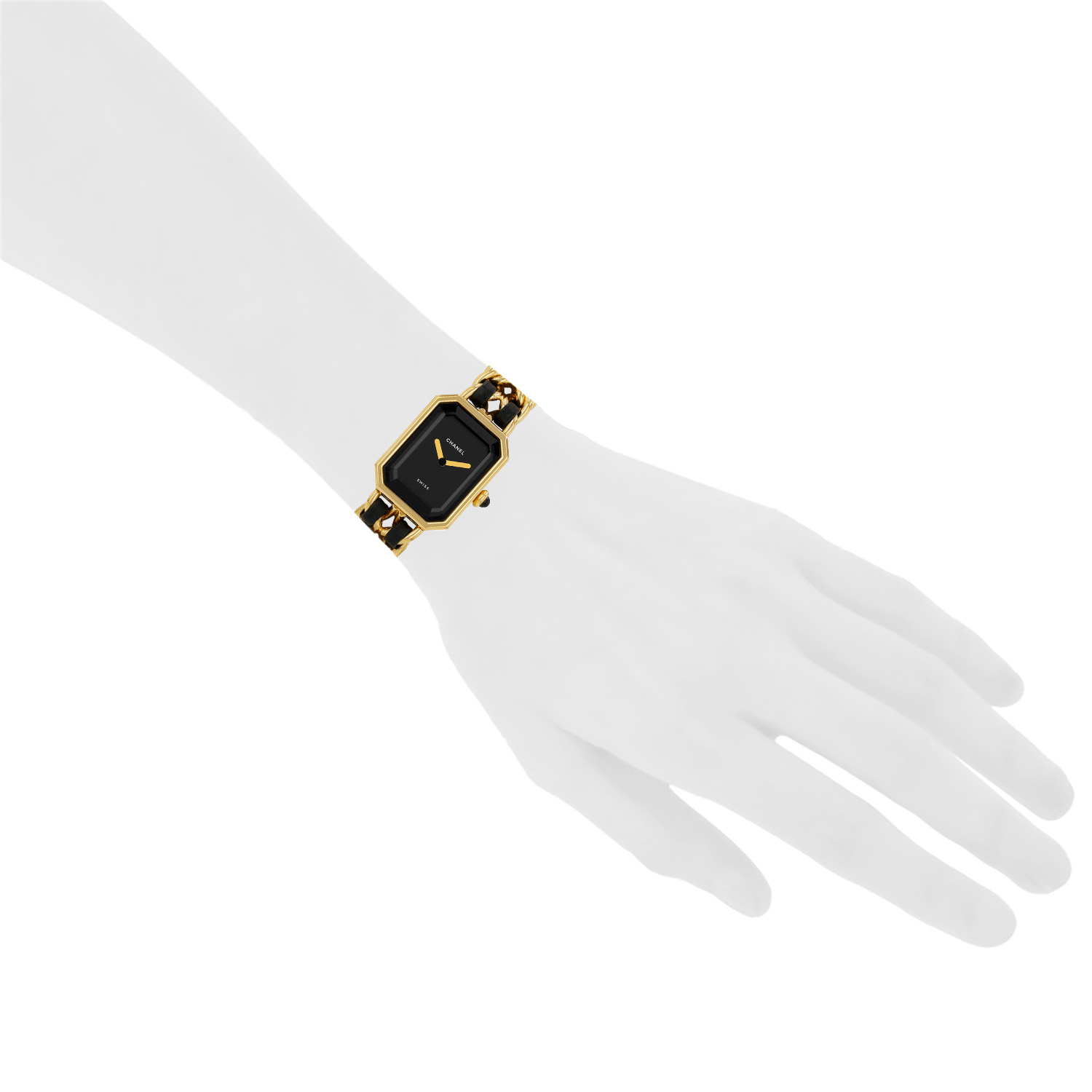 Chanel Première  size M  in gold plated Circa 1990 - Detail D1