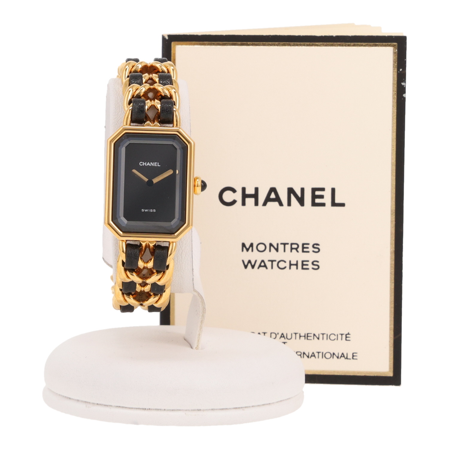 Montre Chanel Première taille M  en plaqué or Vers 1990 - Detail D2