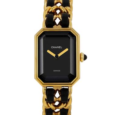 Chanel Première watch, size M, gold-plated, circa 1990