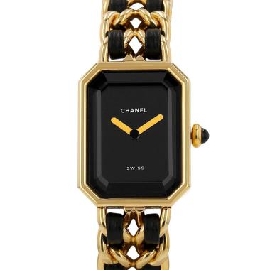 Chanel Première  size M  in gold plated Circa 1990