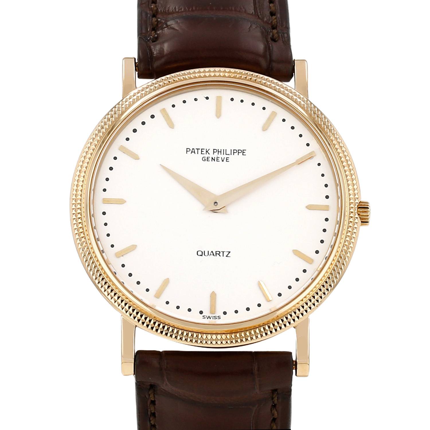 Montre Patek Philippe Calatrava en or jaune Ref: Patek Philippe - 3744 Montre Patek Philippe Calatrava en or jaune Ref: Patek Philippe - 3744