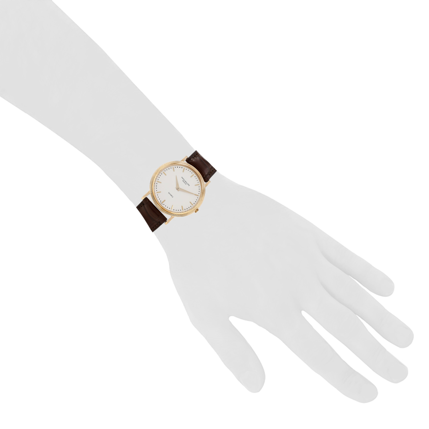 Reloj Patek Philippe Calatrava de oro amarillo Ref: Patek Philippe - 3744  Circa 1980 - Detail D1