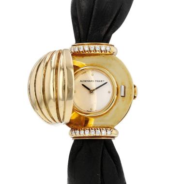 Vintage Audemars Piguet watch in yellow gold, circa 1980