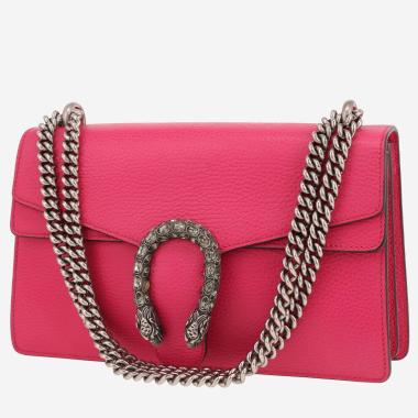 Sac à main Gucci  Dionysus en cuir rose