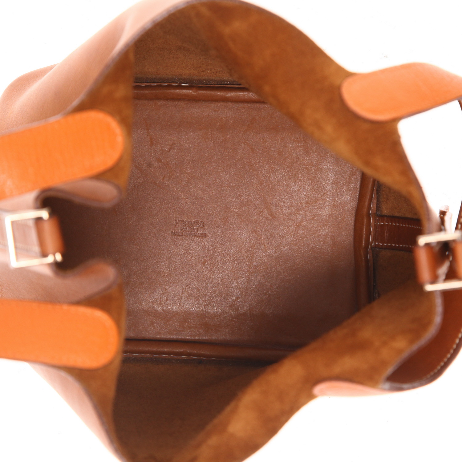 Borsa Hermès Picotin da 18 cm in pelle Barénia Fauve - Detail D3
