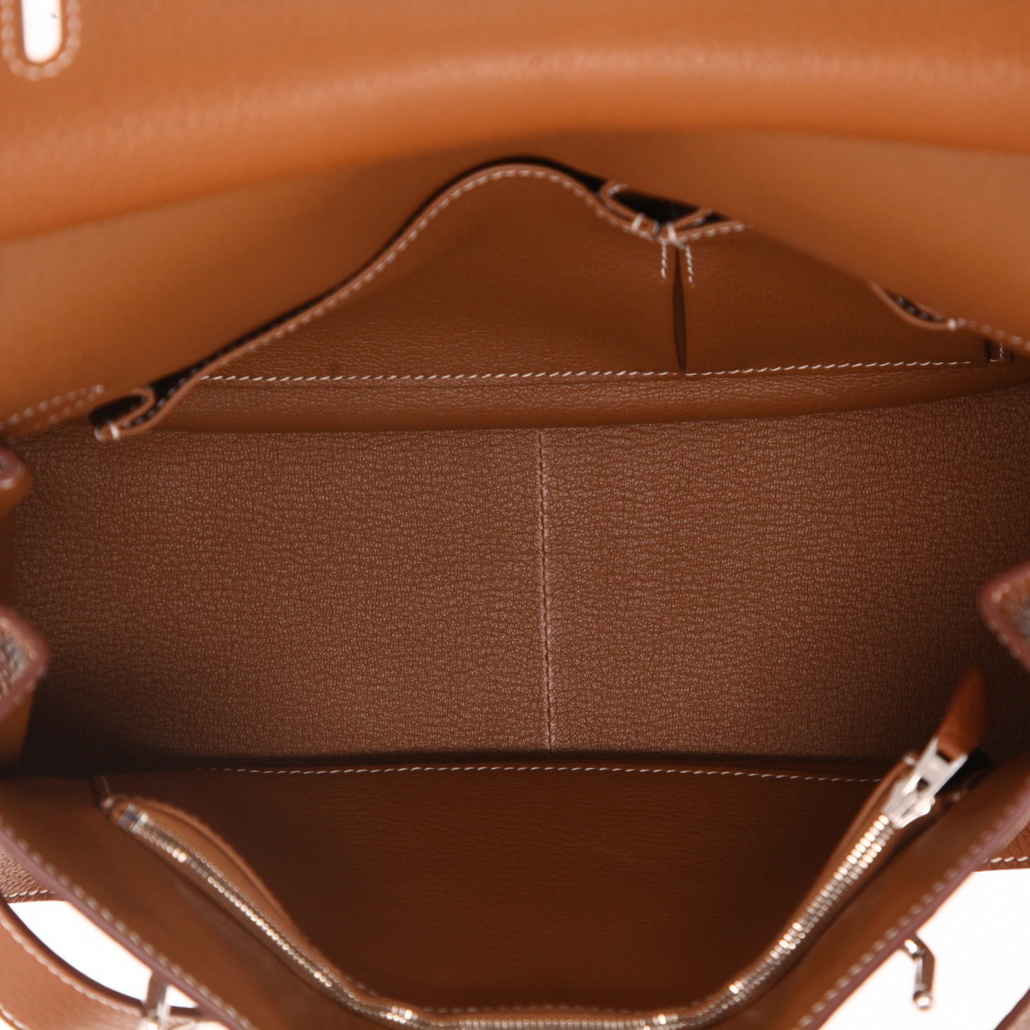 Sac besace Hermès  Jypsiere 31 cm en cuir togo gold - Detail D3