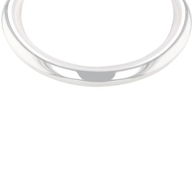 Collier rigide Hermès Mombasa en argent