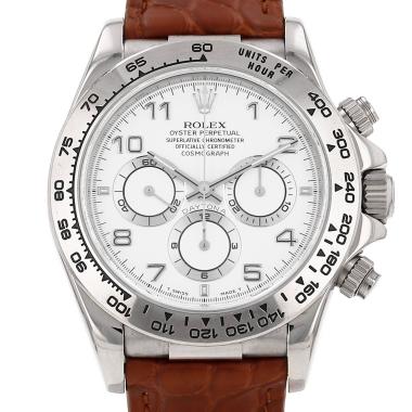 Rolex Daytona Automatique  in white gold Ref: Rolex - 16519  Circa 1997