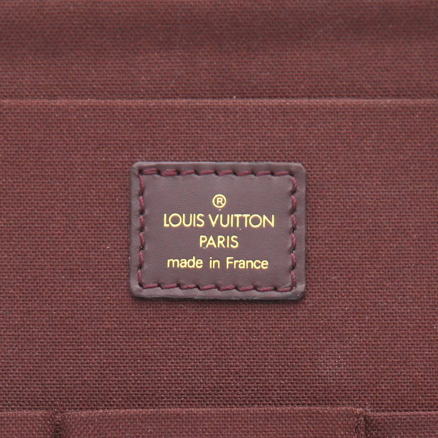 Porta-documentos Louis Vuitton   en cuero taiga marrón - Detail D2