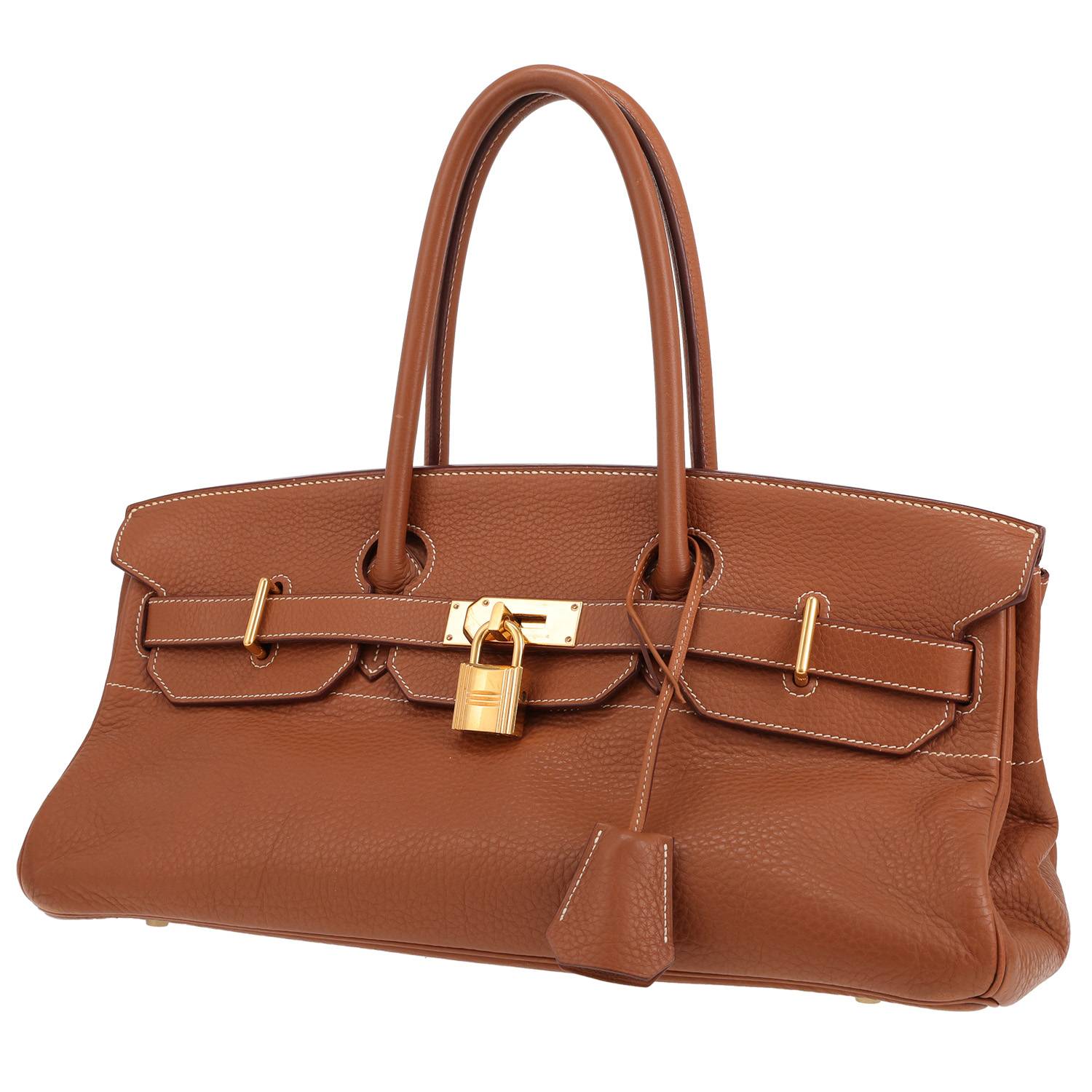 Hermès Birkin Shoulder Clémence Gold 2008 d&rsquo;occasion