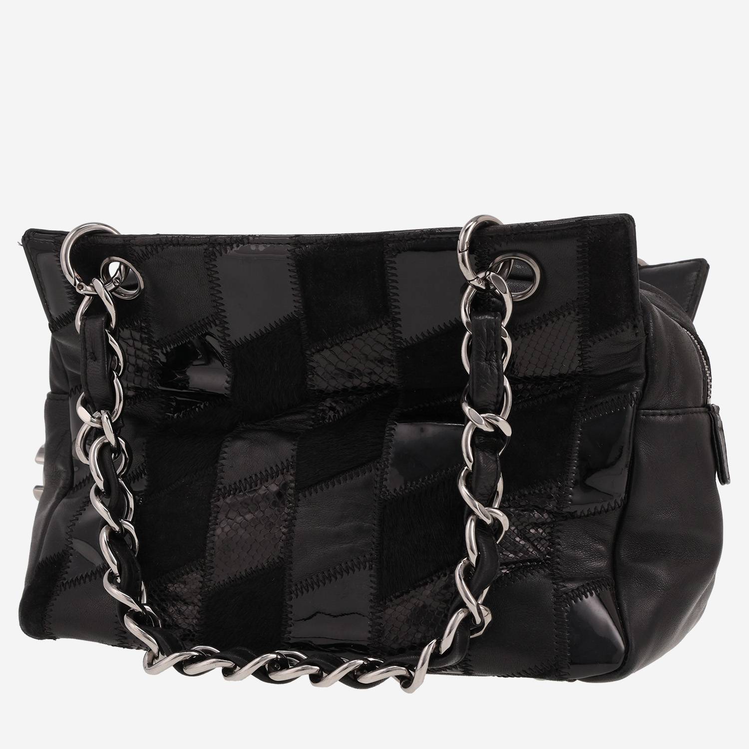 Borsa Chanel  Vintage in pelle nera