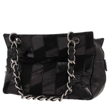 Borsa Chanel  Vintage in pelle nera