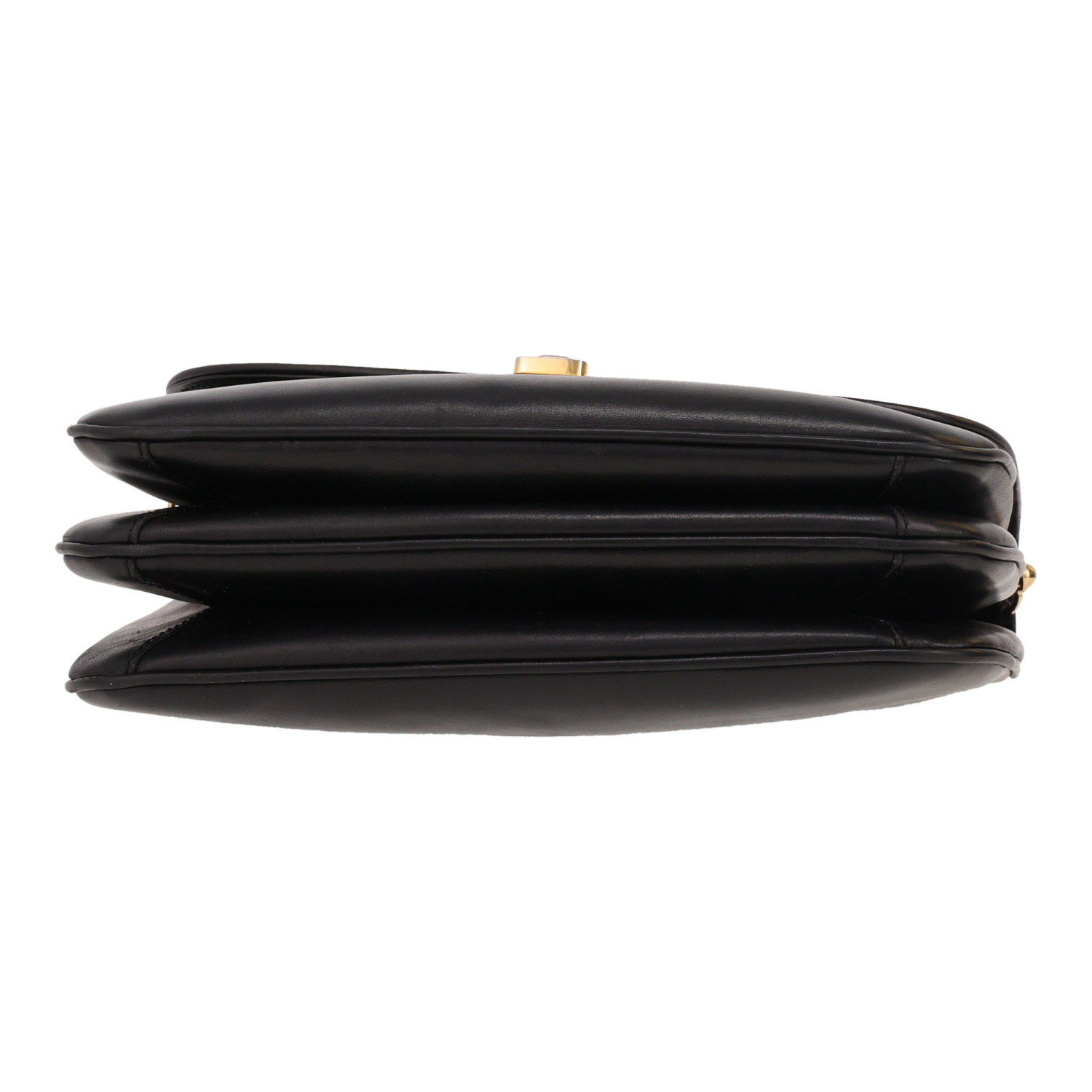Borsa Celine  Horse Carriage in pelle nera - Detail D1
