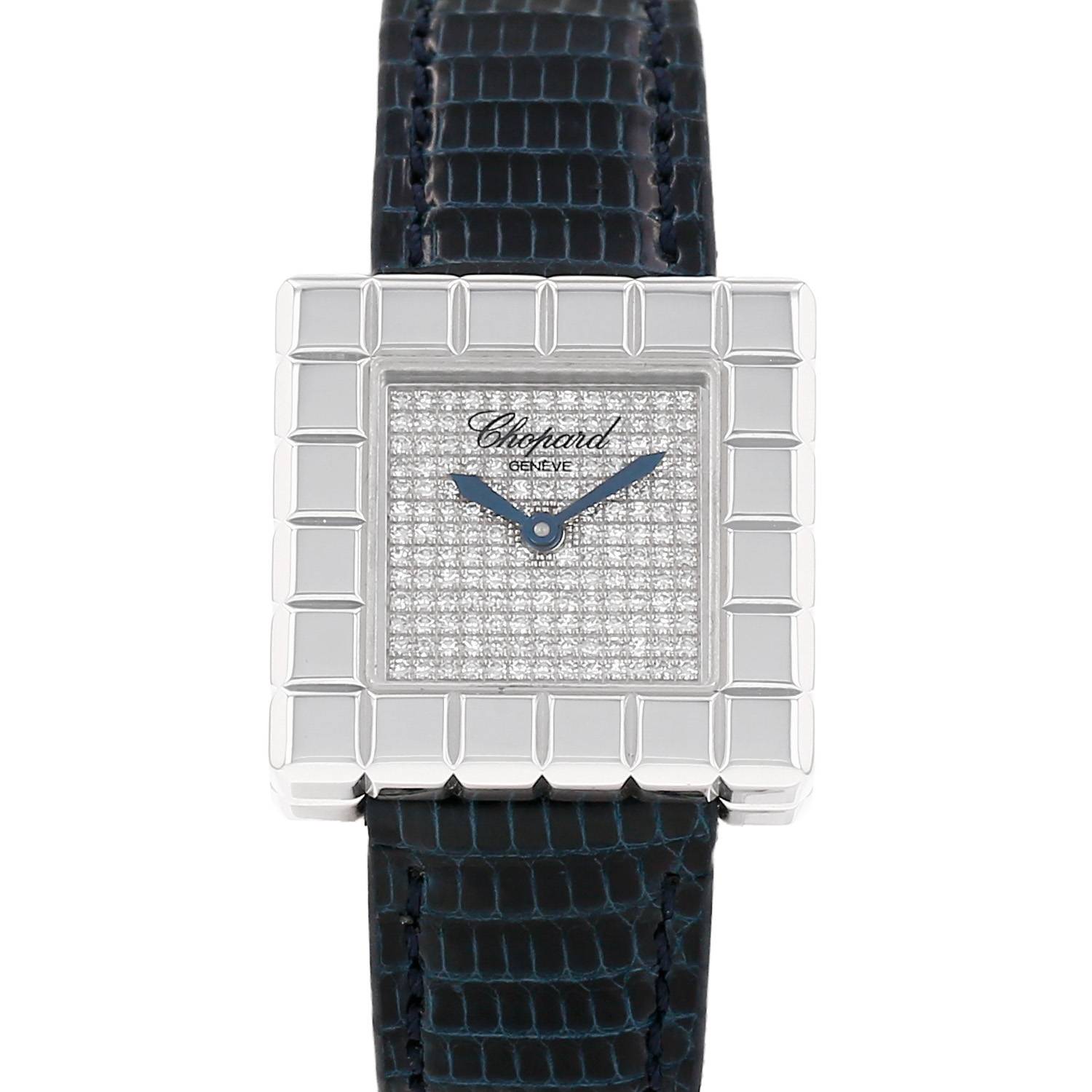 Montre Chopard Ice Cube en or blanc Vers 2000