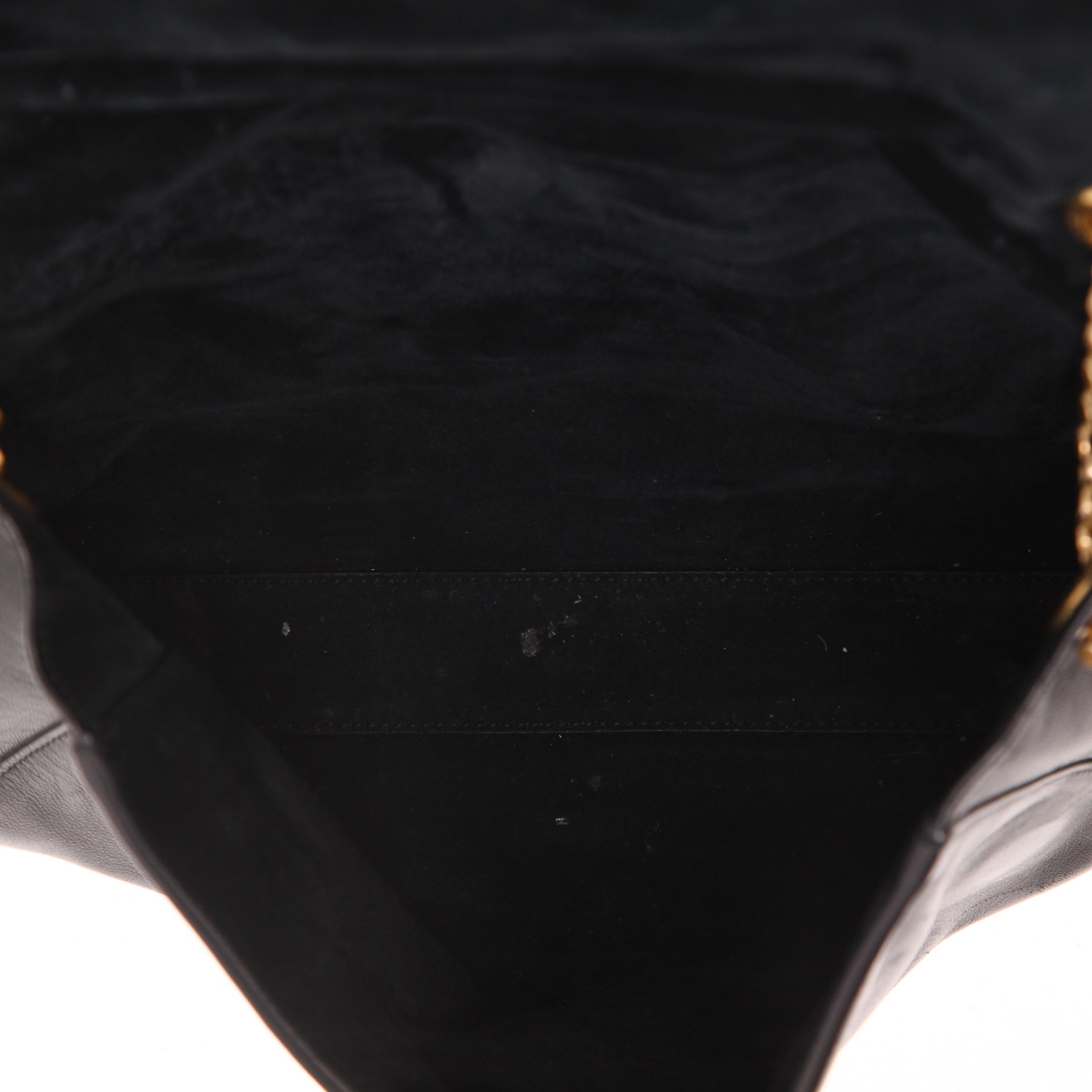 Bolso bandolera Saint Laurent  Jamie en cuero negro - Detail D3