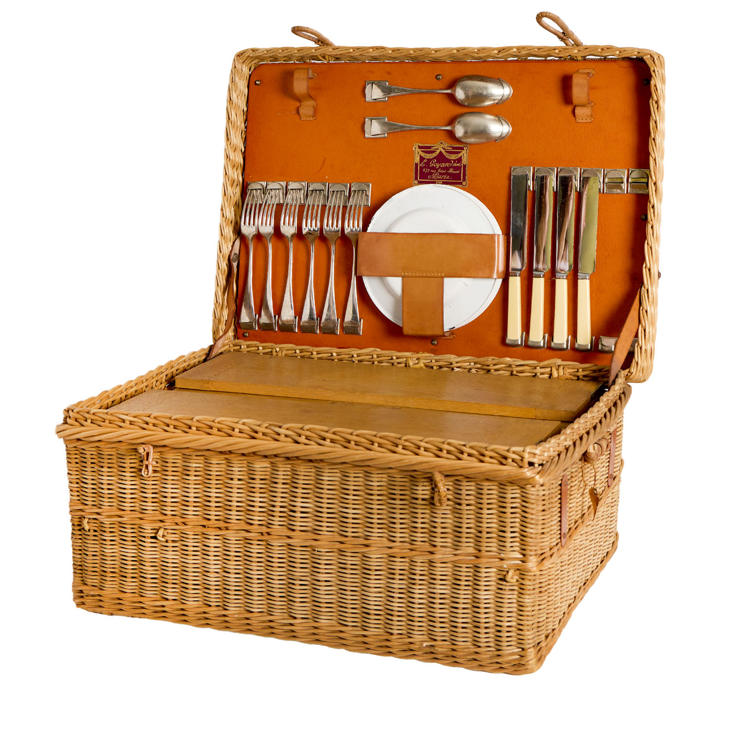 Goyard Trunk  Wicker Trunk - Detail D7