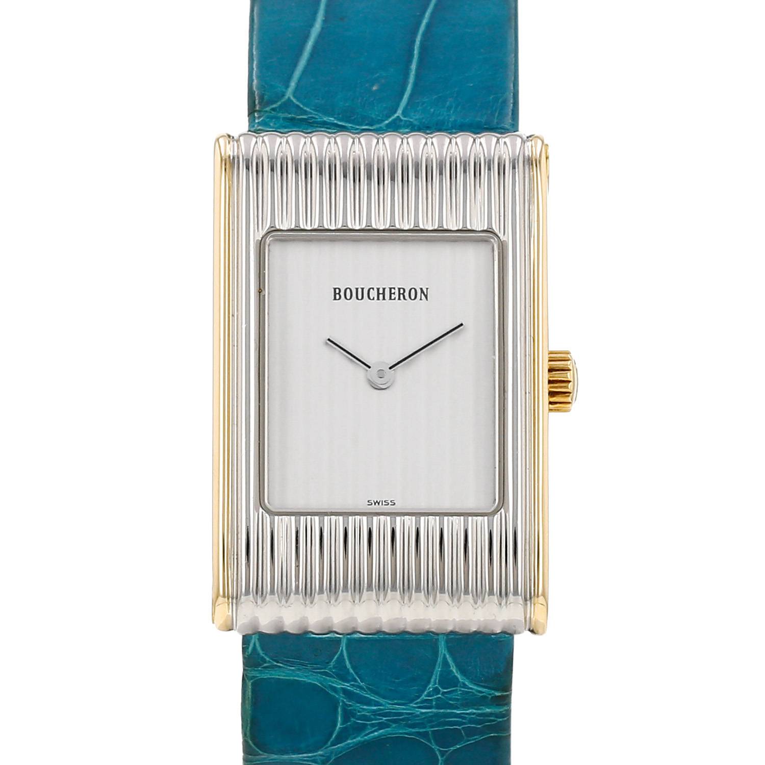 Montre Boucheron Reflet en or et acier Vers 2004 Montre Boucheron Reflet en or et acier Vers 2004