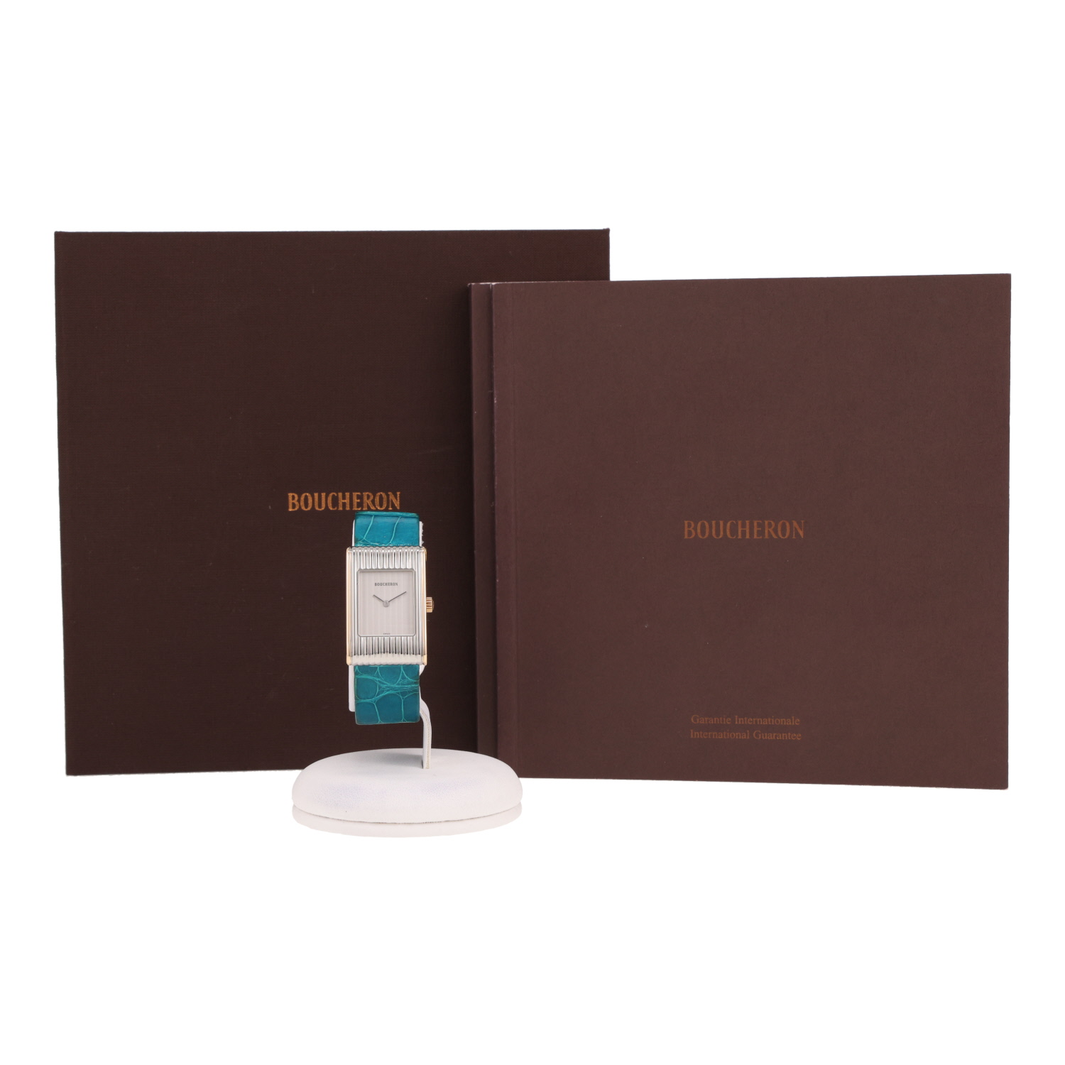 Montre Boucheron Reflet en or et acier Vers 2004