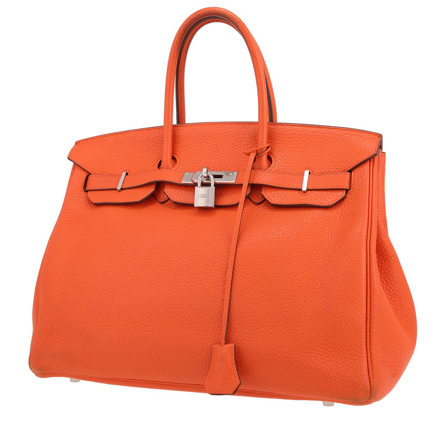 Hermès Birkin 35 Togo Orange 2014 – Occasion Hermès Birkin 35 Togo Orange 2014 – Occasion
