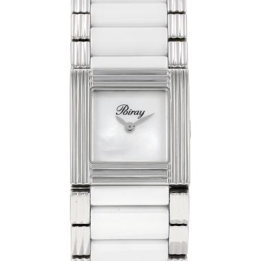 Poiray Ma Première  in stainless steel and ceramic Circa 2000