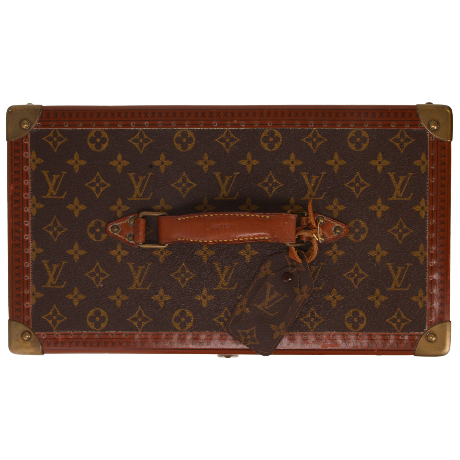 Vanity Louis Vuitton  Boîte à Pharmacie en lona Monogram marrón y fibra vulcanizada marrón - Detail D5