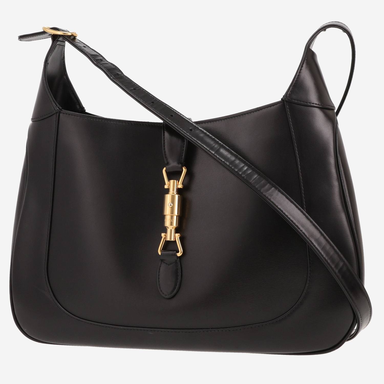 Gucci Jackie handbag – large size – in black leather