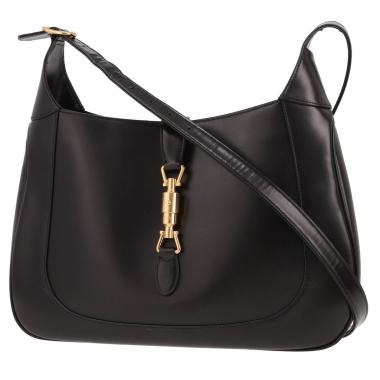Sac à main Gucci  Jackie grand modèle  en cuir noir