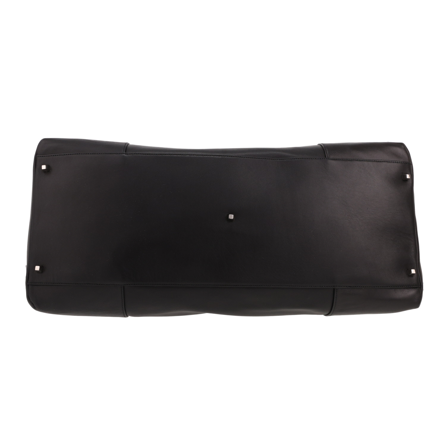 Bolsa de viaje Loewe  Amazona en cuero negro - Detail D1