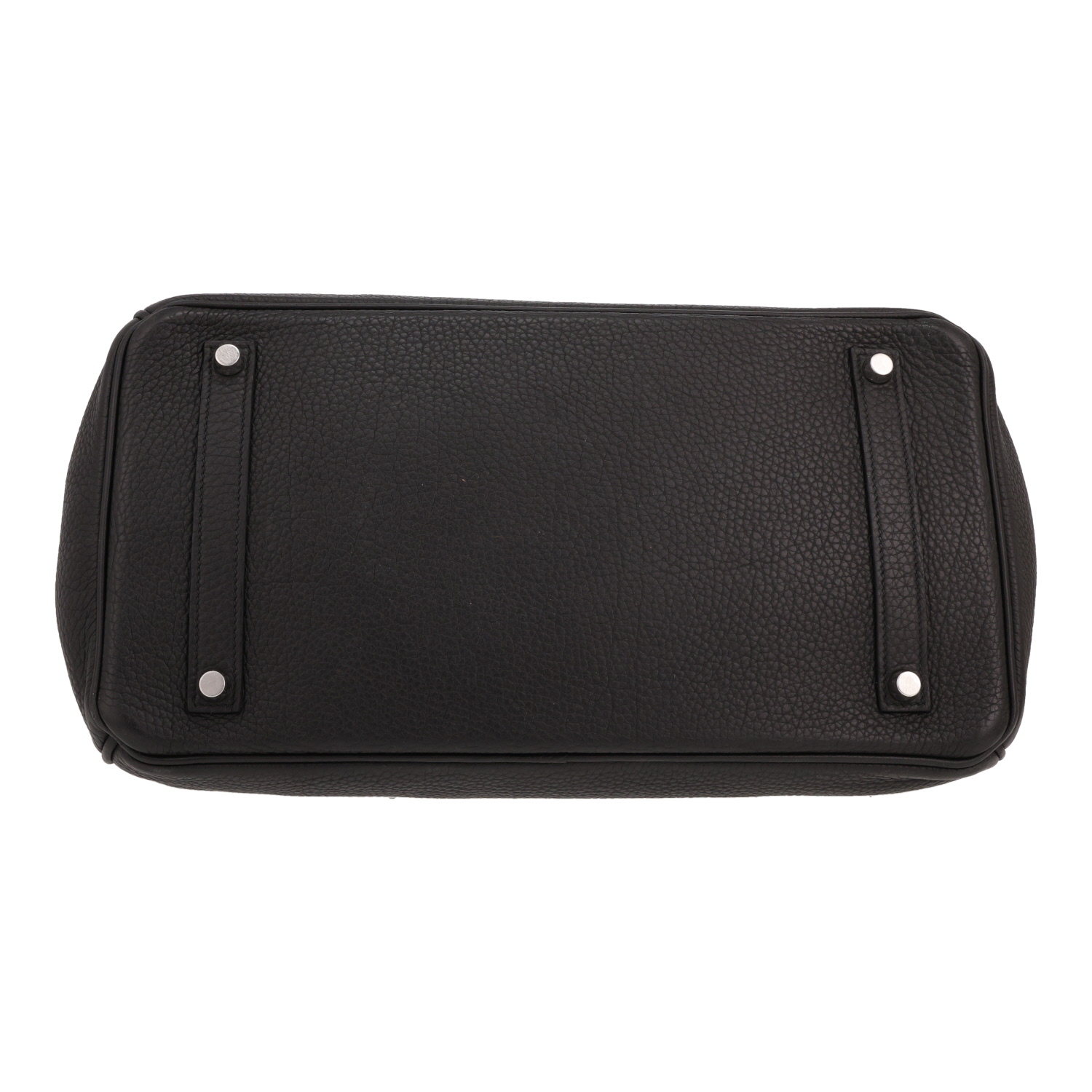 Hermès  Birkin 35 cm handbag  in black togo leather - Detail D1