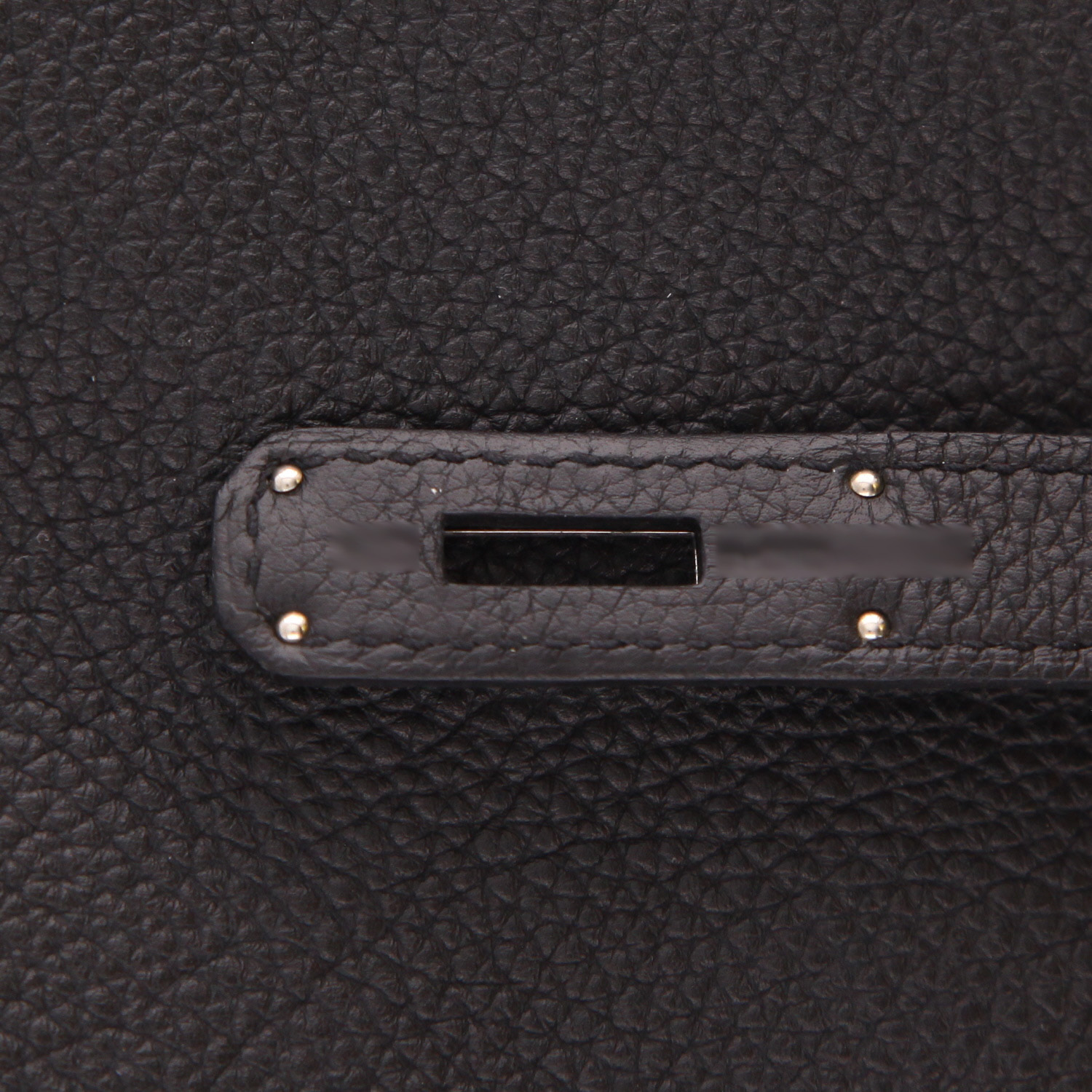 Hermès  Birkin 35 cm handbag  in black togo leather - Detail D4